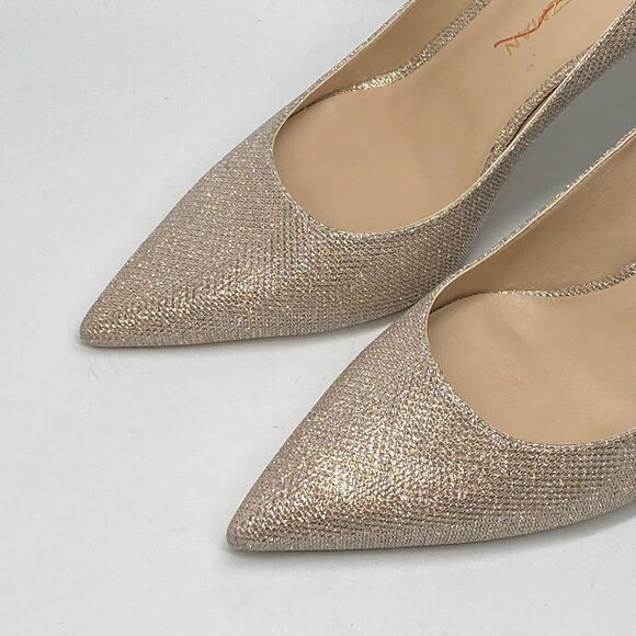Stuart Weitzman Metallic Classic Pumps size 9.5 - Picture 5 of 11